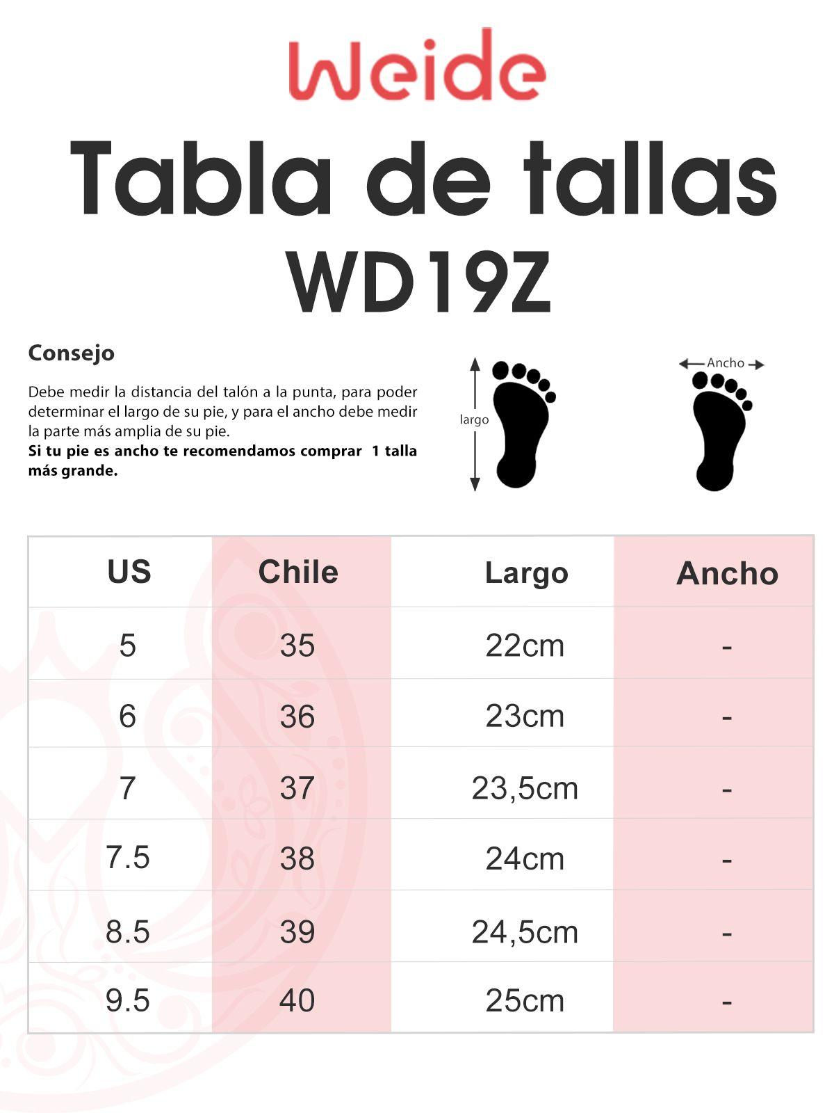 Zapatilla Cherry Rojo Weide-3