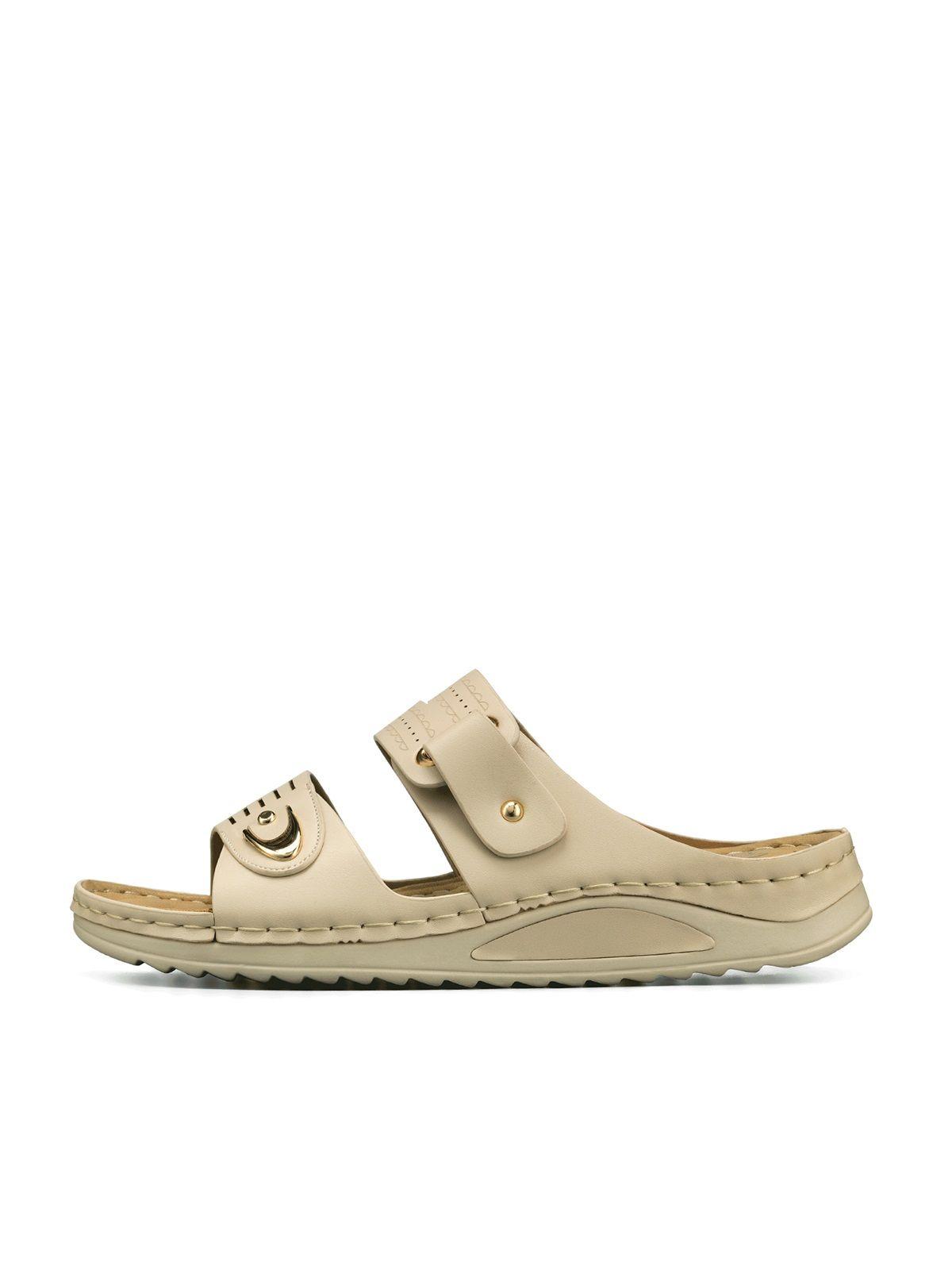 Sandalia Estilo Chala Taco Cuña Casual Mujer Weide Jn722-5