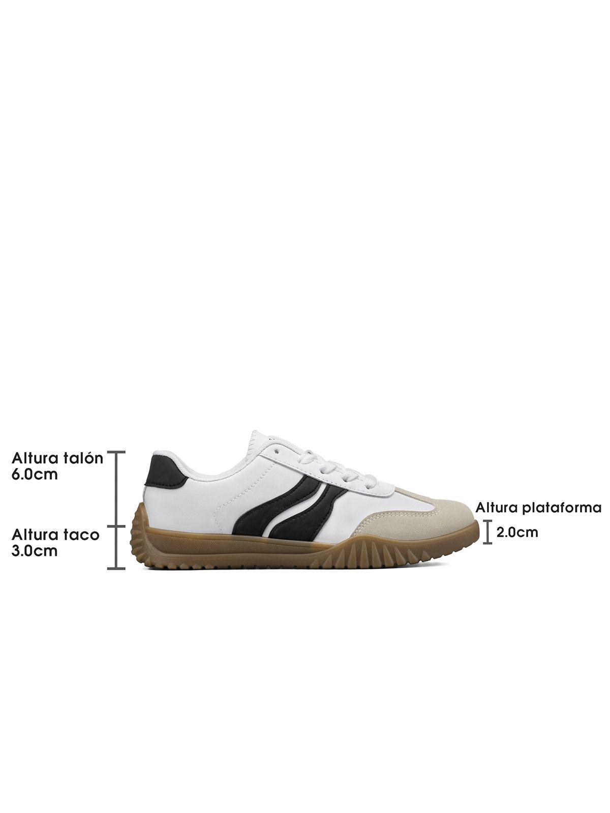 Zapatilla Casual Urbana Vintage Deportiva Mujer Weide SL56-7