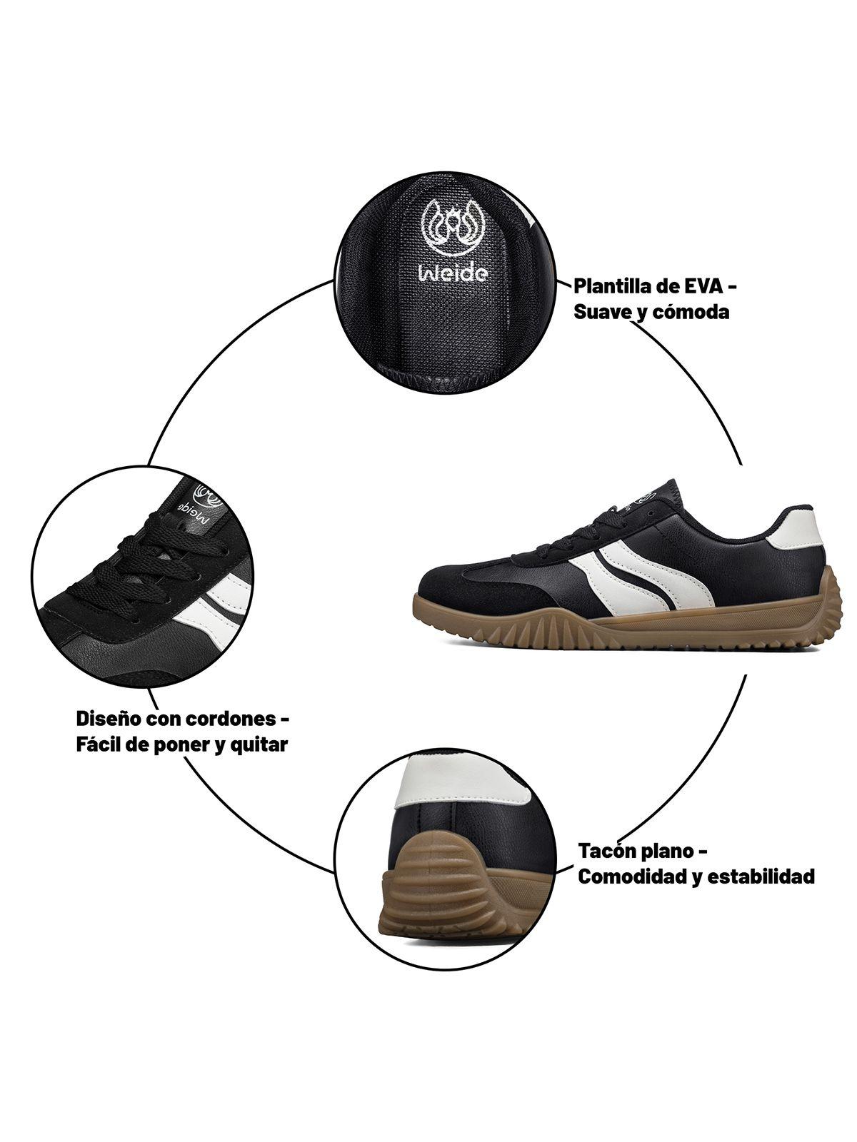 Zapatilla Casual Urbana Vintage Deportiva Mujer Weide SL56-5