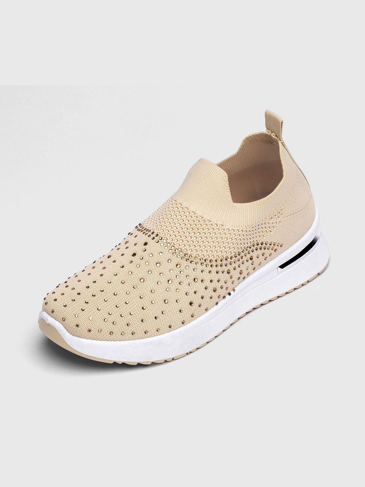 Zapatilla  Mujer Erika Beige Weide-0