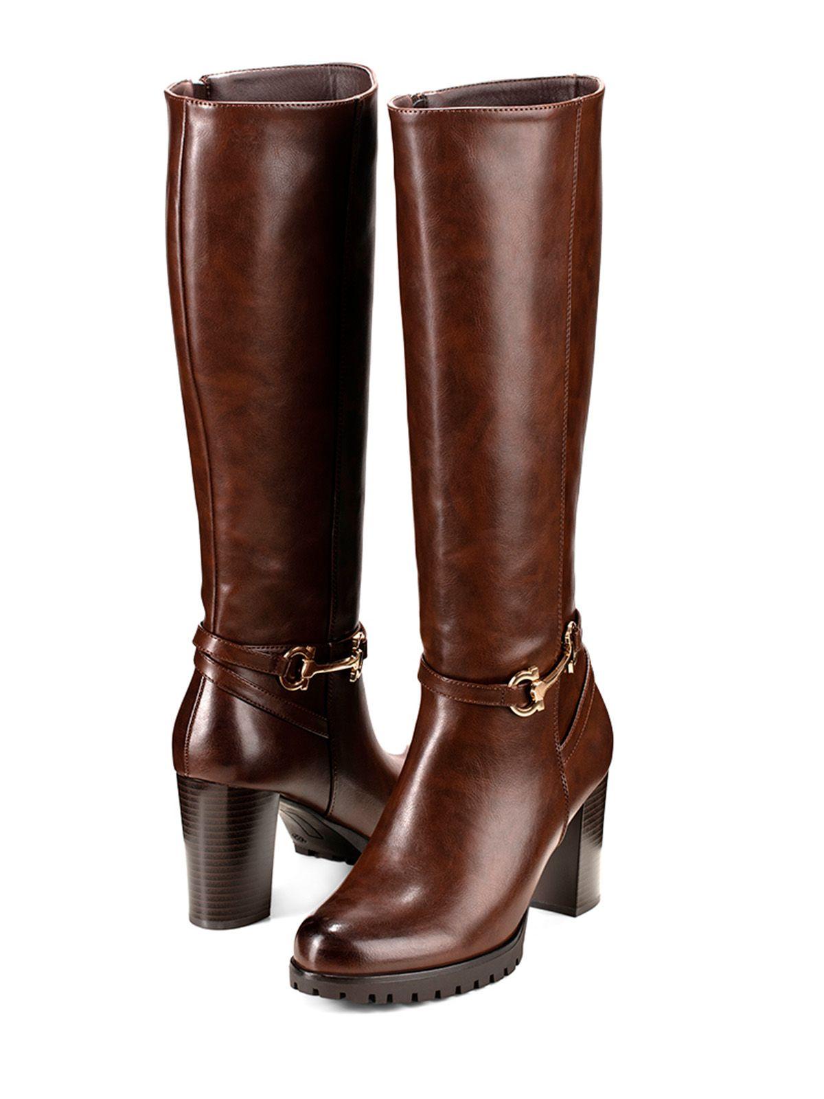 Bota Marron Casual Mujer Weide QBM01-5