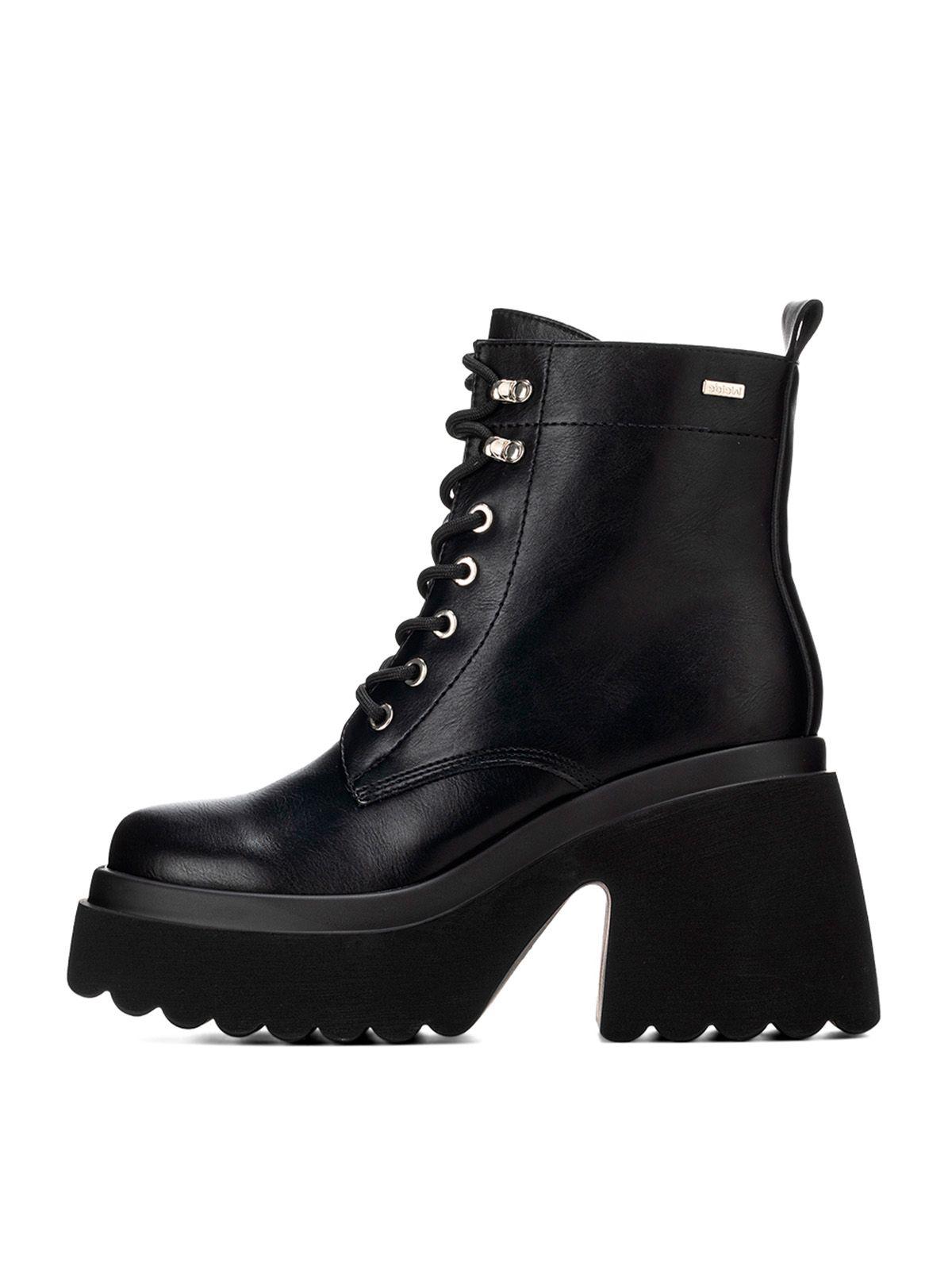 Botin Negro Casual Mujer Weide DH72-2