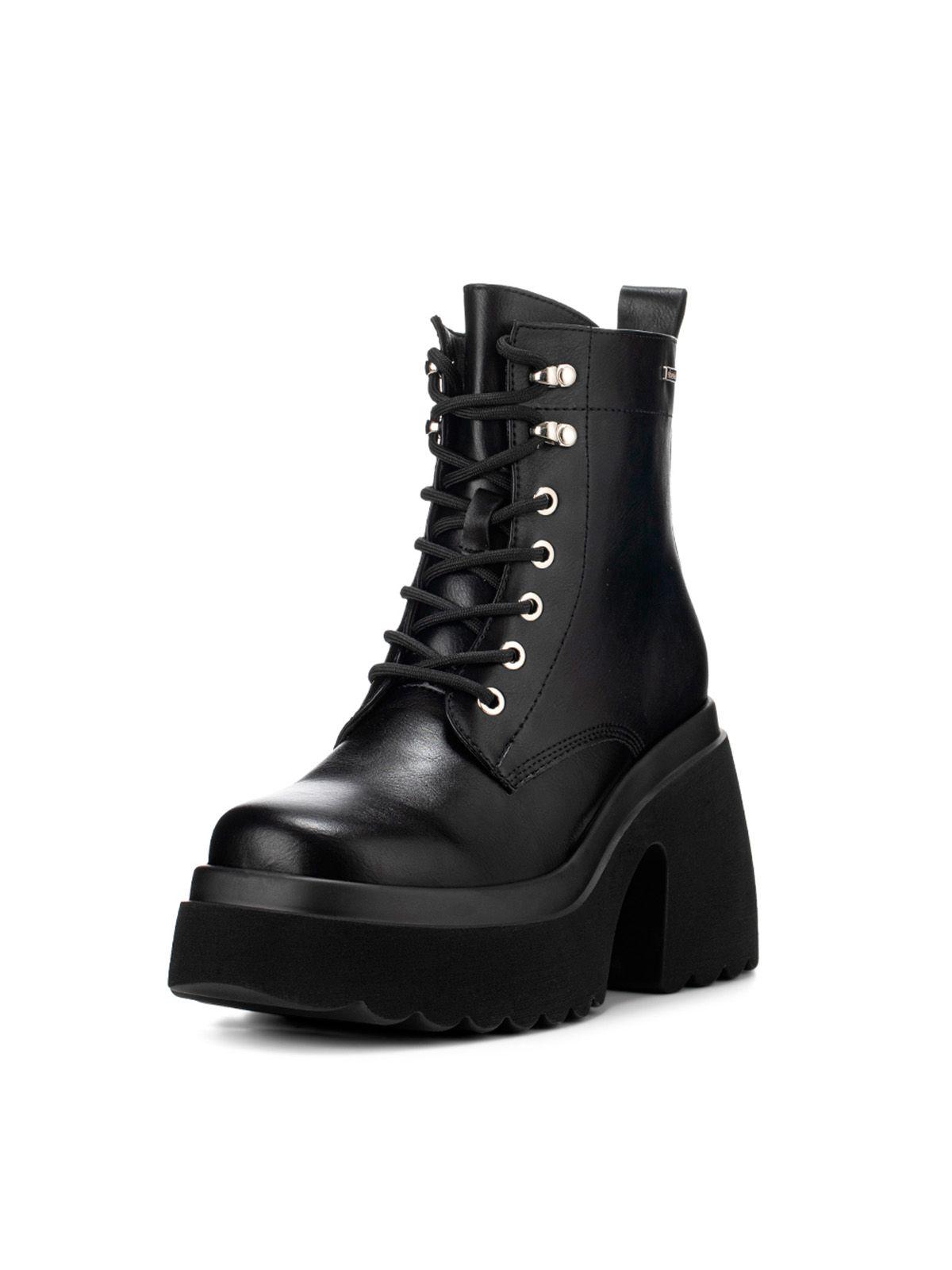 Botin Negro Casual Mujer Weide DH72-0