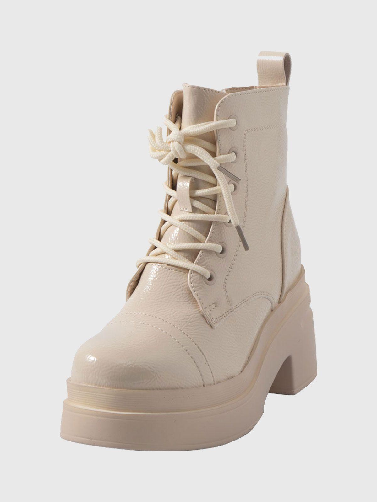 Botín Kayleigh Beige Weide-0