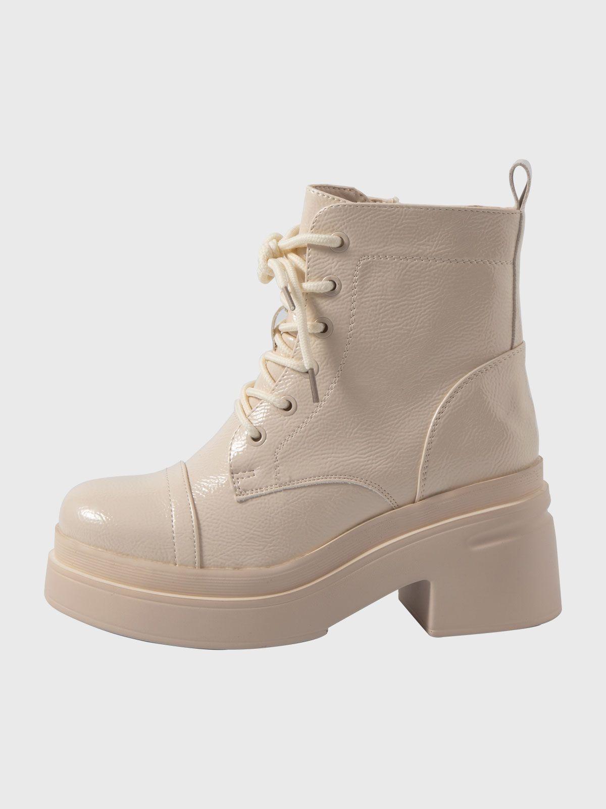 Botín Kayleigh Beige Weide-1