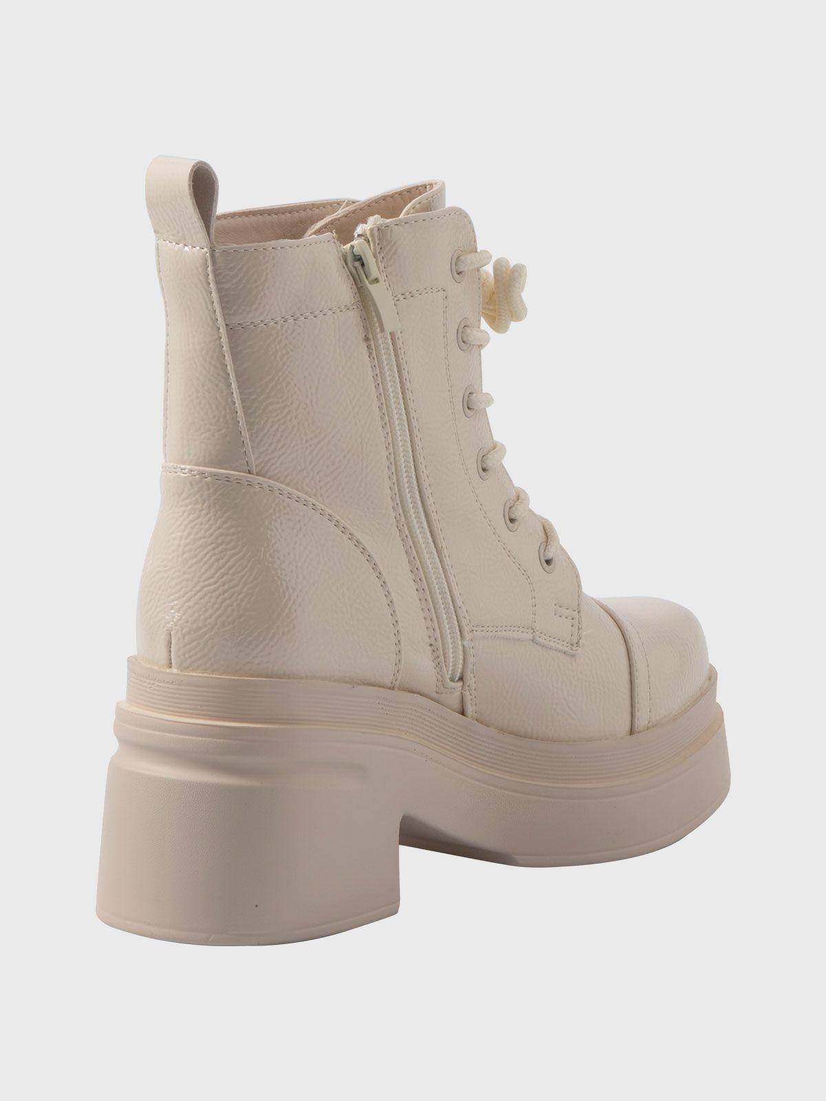 Botín Kayleigh Beige Weide-2