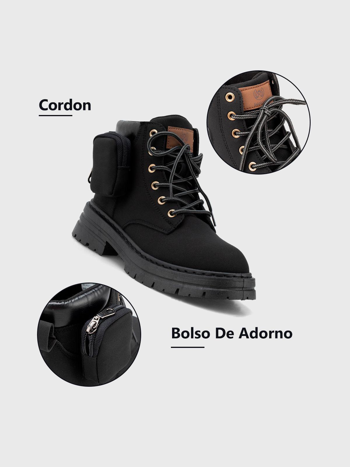 Botin Mujer Edenia Negro Weide-6