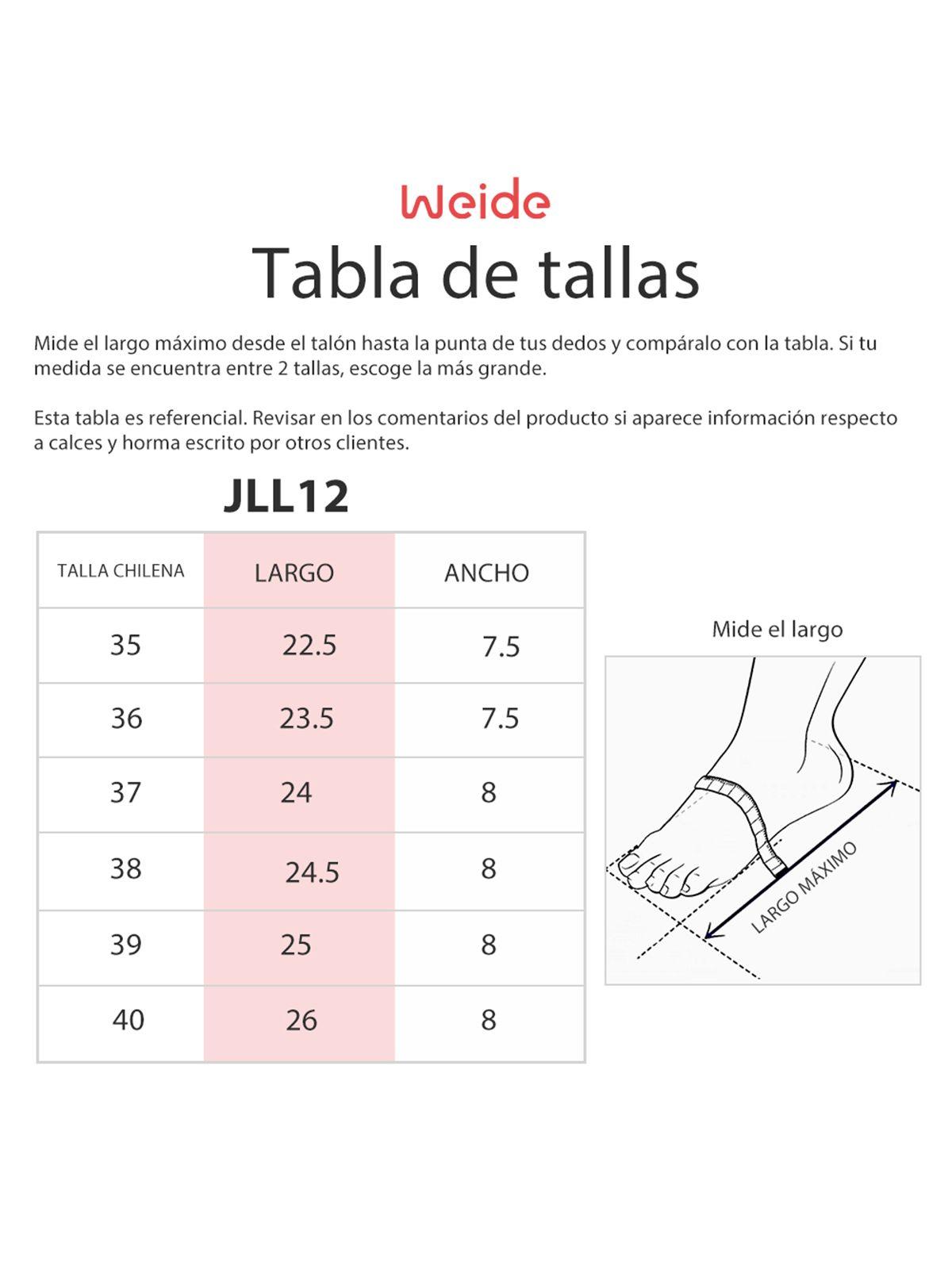 Zapatilla  Mujer Flora Beige Weide-3