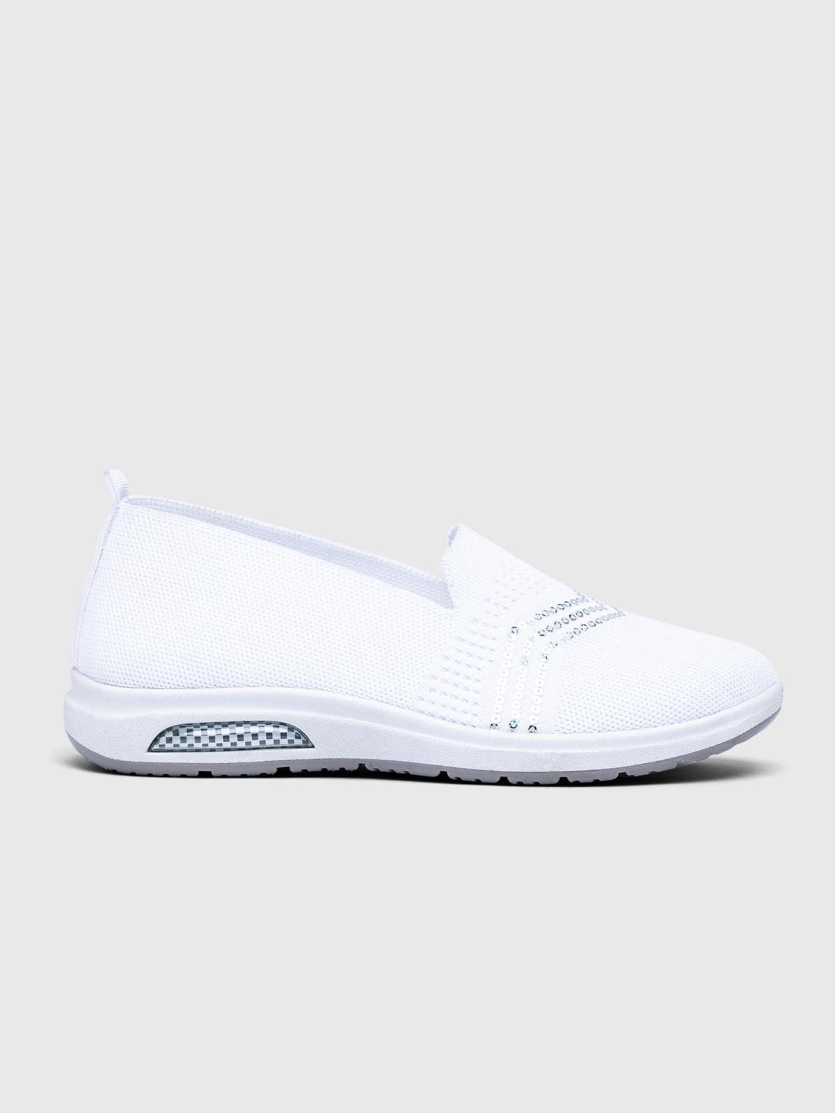 Zapatilla Mujer Edna Blanco Weide-2