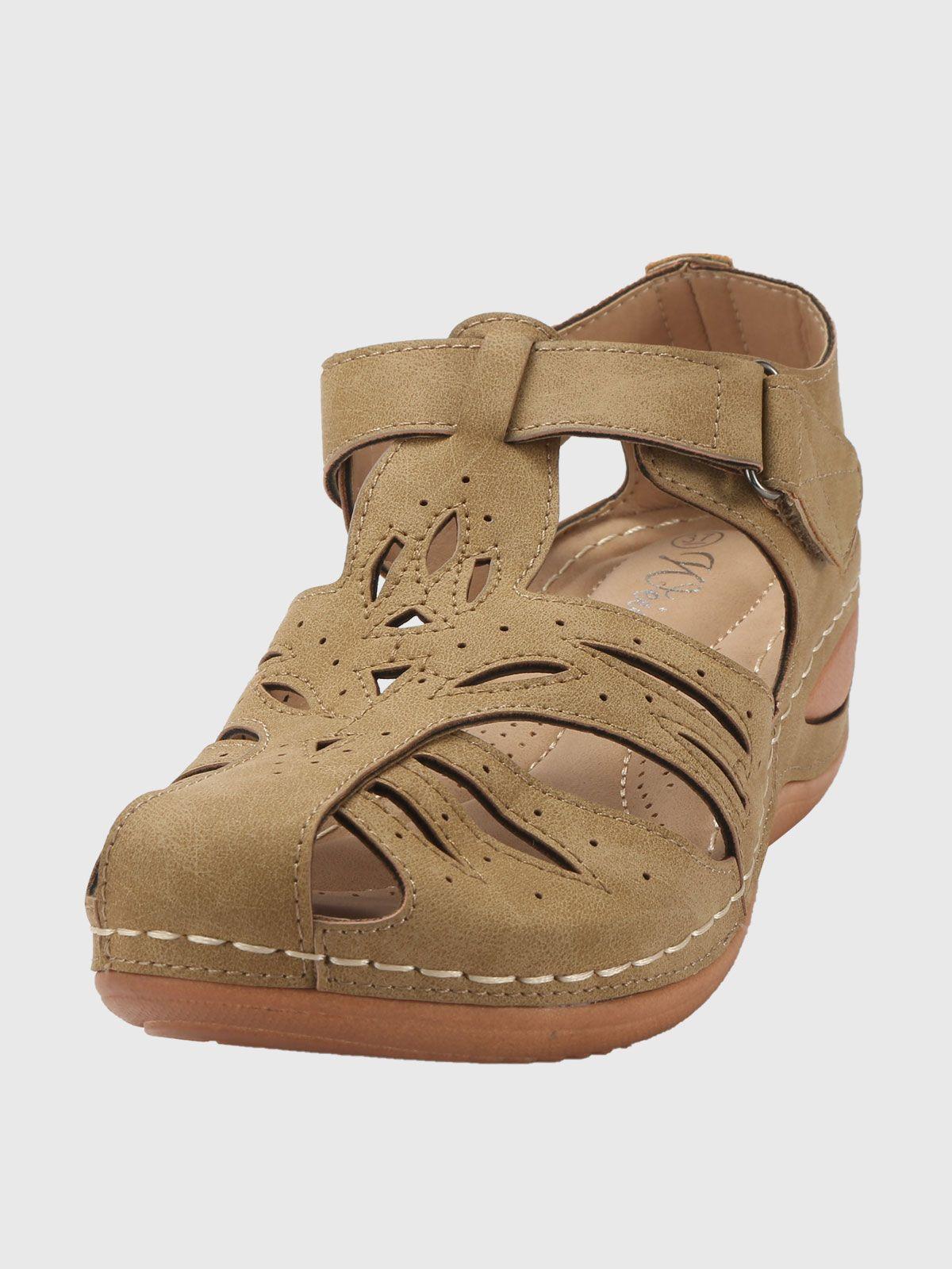 Sandalia Whitney Caqui Weide-0