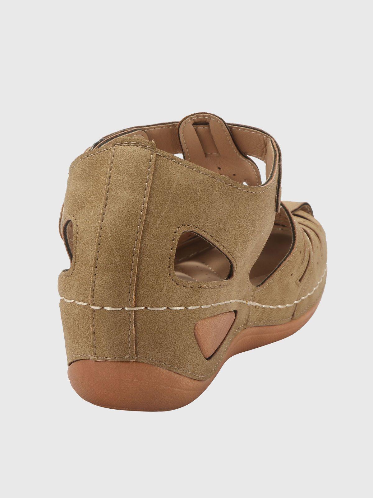 Sandalia Whitney Caqui Weide-2