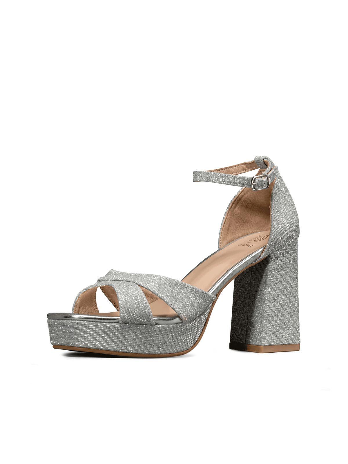 Sandalias Taco Alto Moda Fiesta Mujer Weide YOU551-1