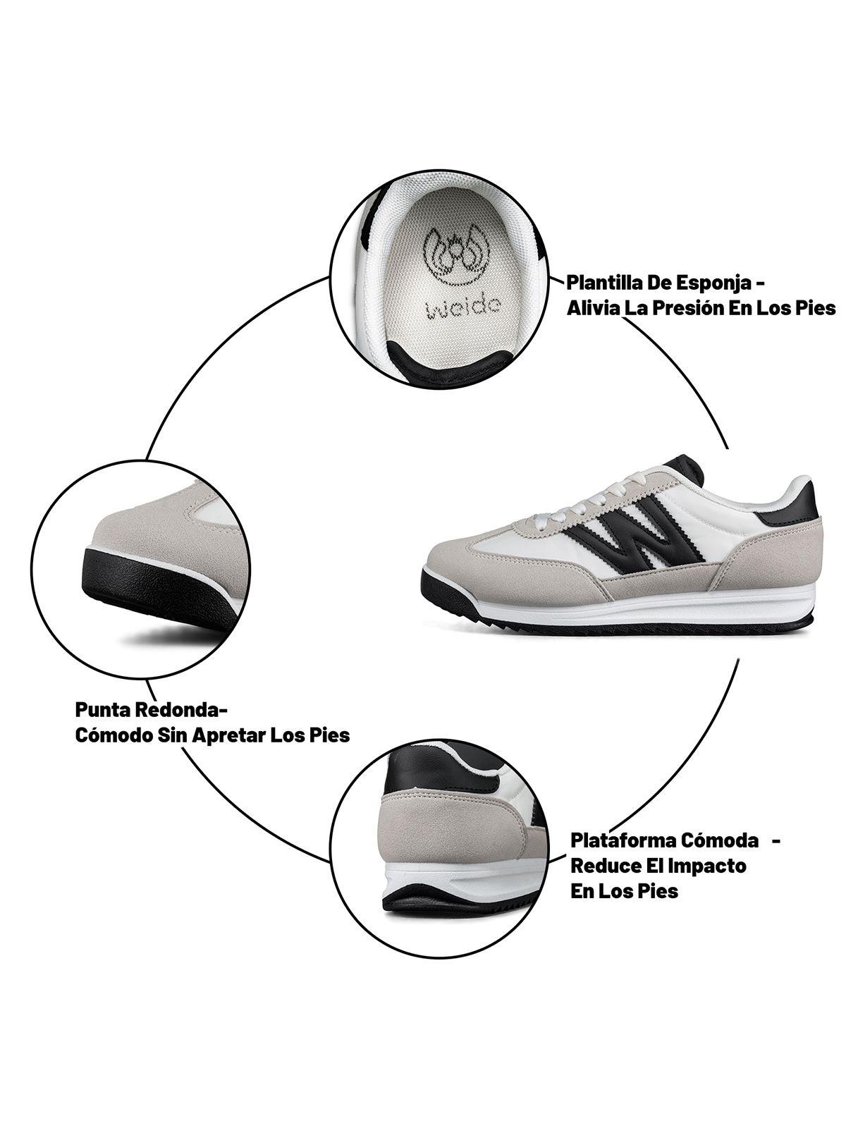 Zapatilla Casual Mujer Urbana Deportiva Comodo Weide JLL51-7