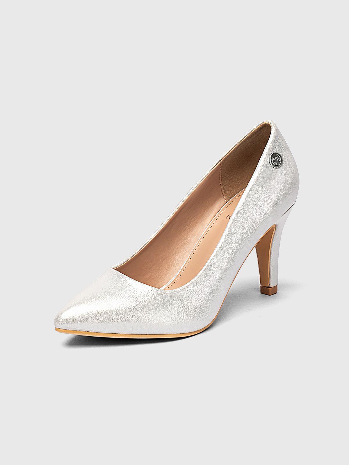 Zapato Fiesta Mujer Marlene Plateado Weide-0