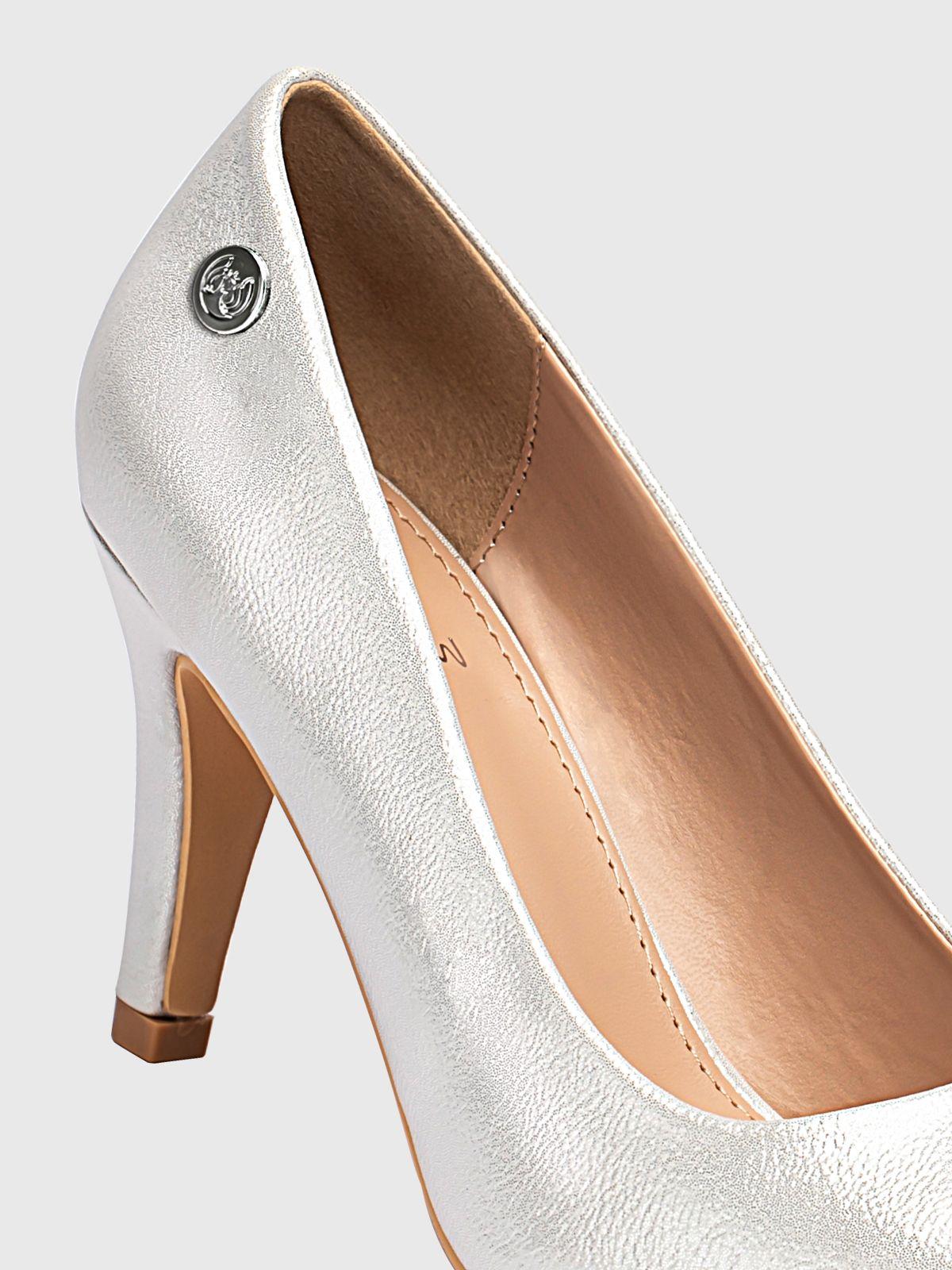 Zapato Fiesta Mujer Marlene Plateado Weide-5