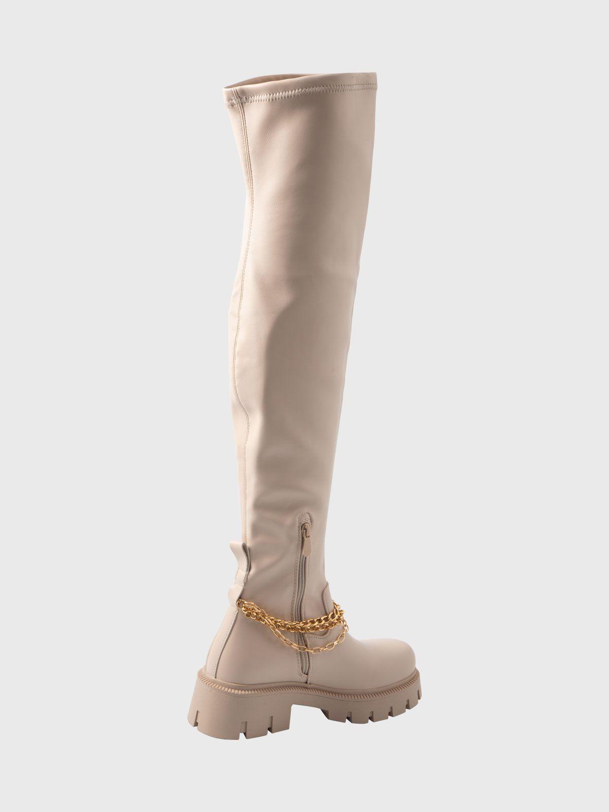 Bota Alanna Beige Weide-2