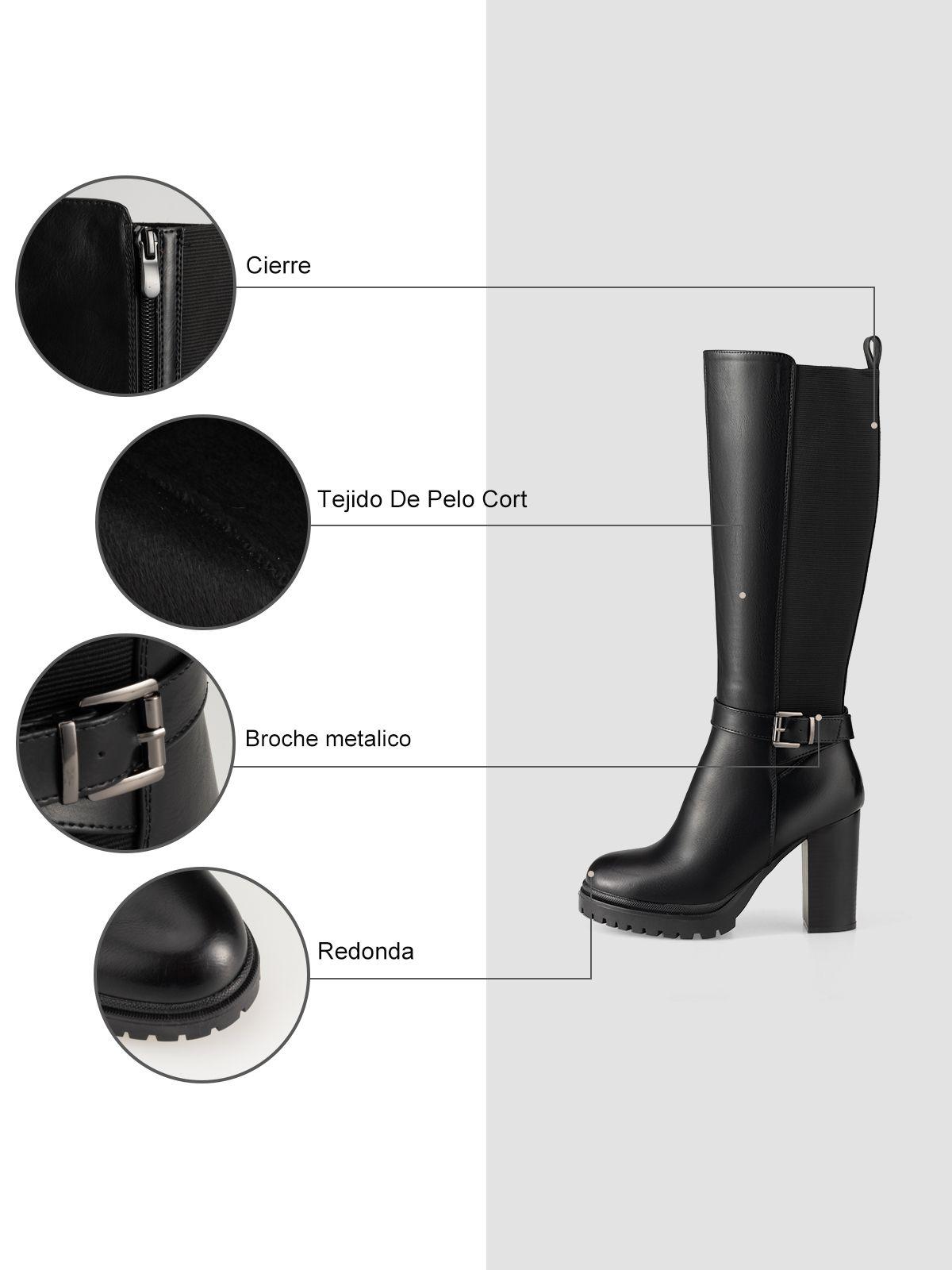 Bota Mujer Leyre Negro Weide-6
