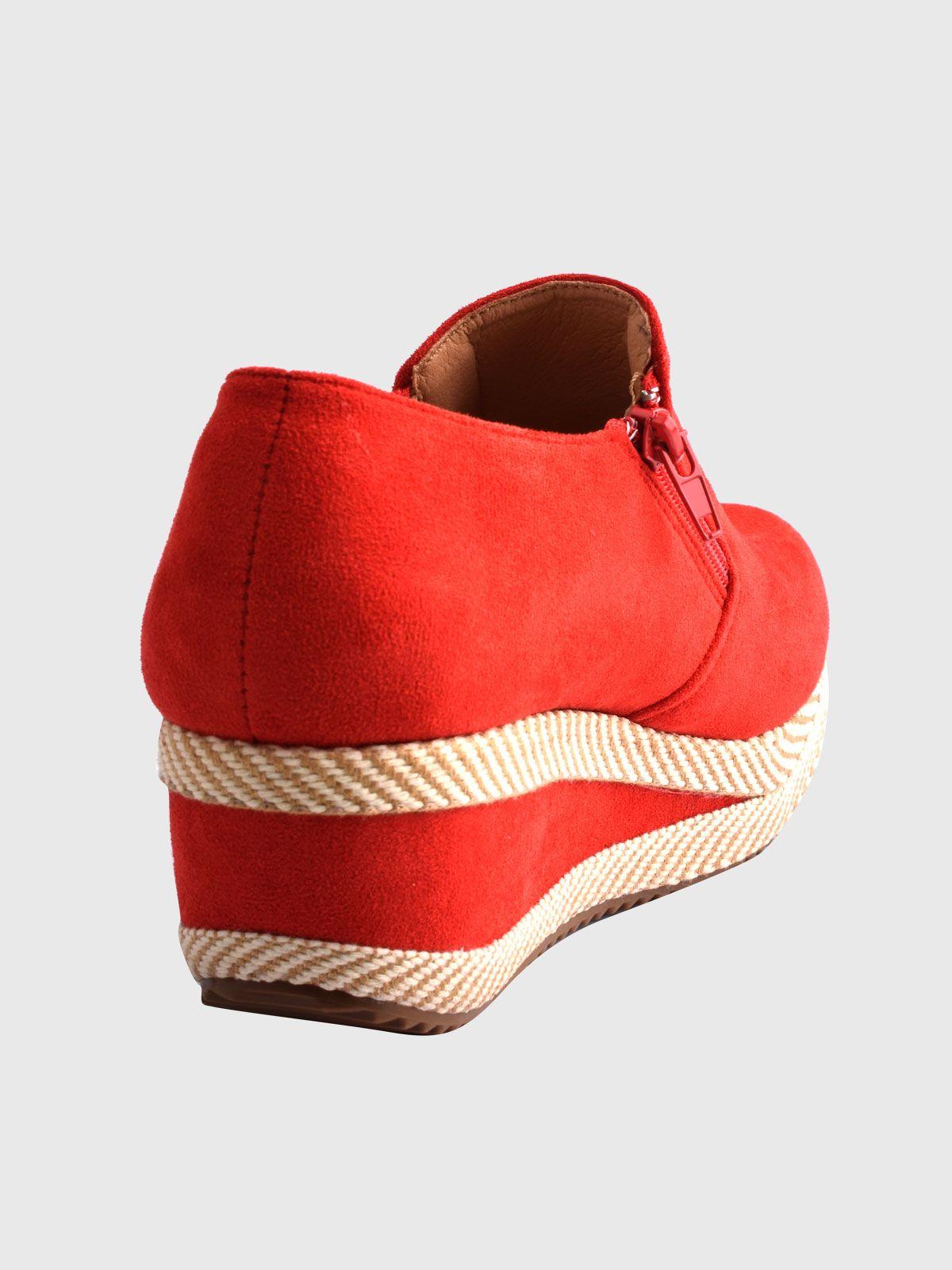 Zapato Sibila Rojo Weide-2
