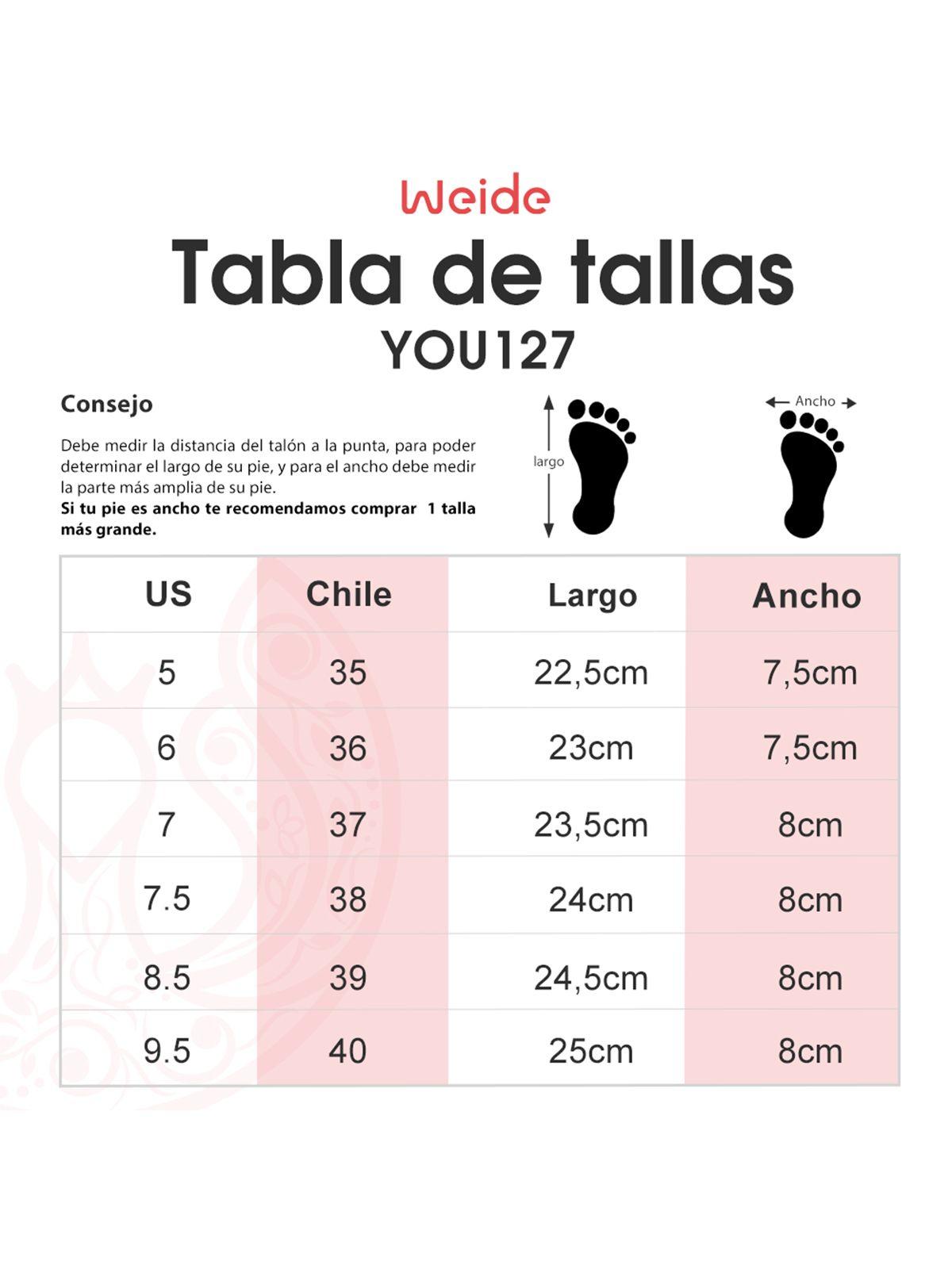 Zapato Sibila Rojo Weide-3