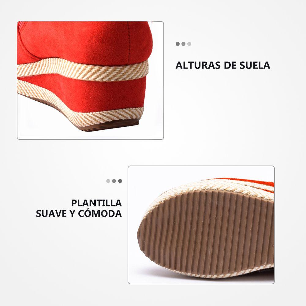 Zapato Sibila Rojo Weide-4