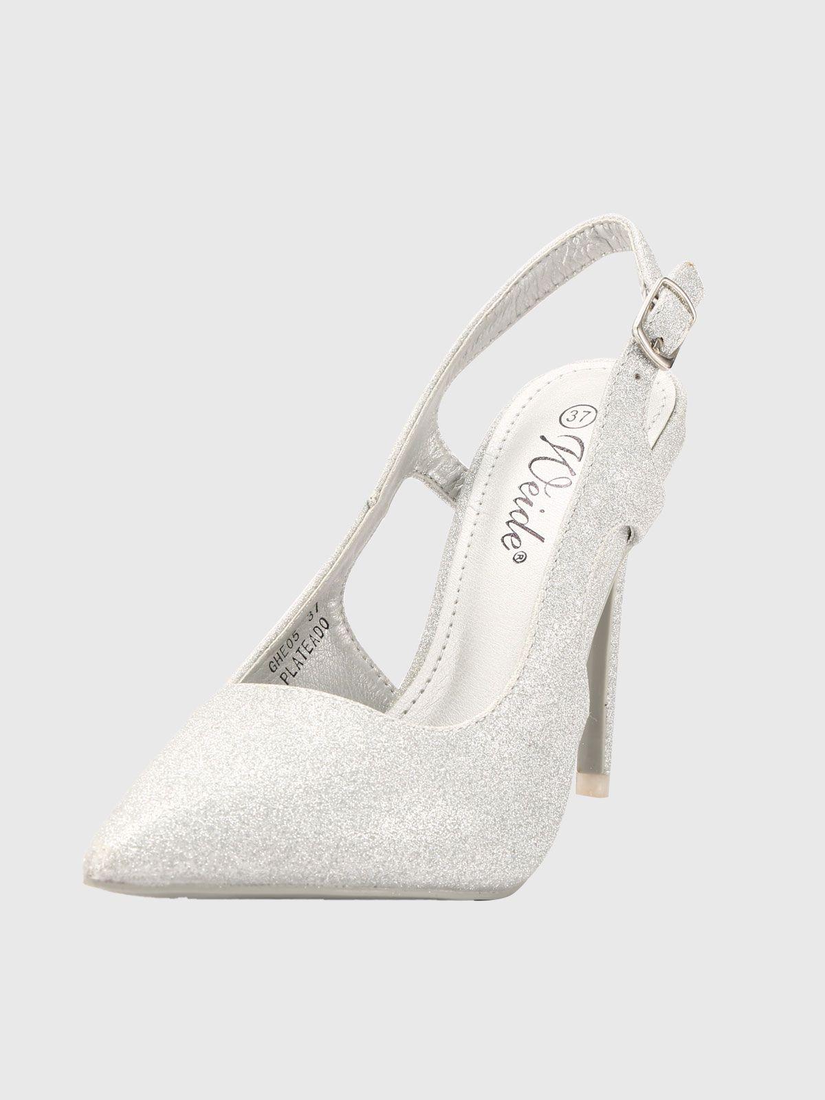 Zapato Neda Plateado Weide-0