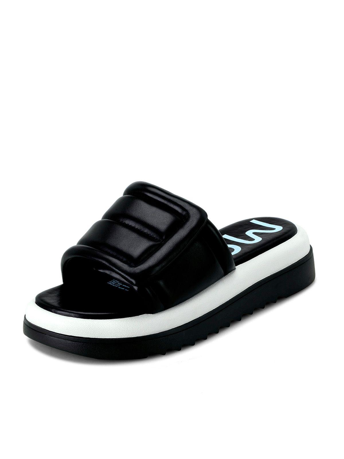 Sandalia Plataforma Negro Casual GH98 Weide-0