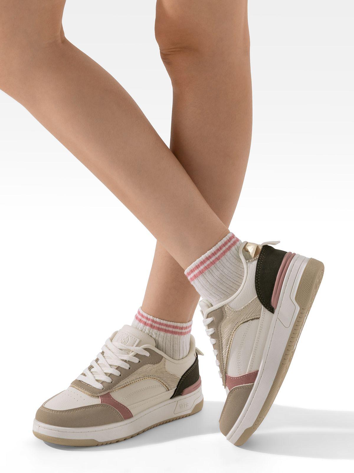 Zapatilla Urbana Casual Plataforma Mujer Weide SS03-1
