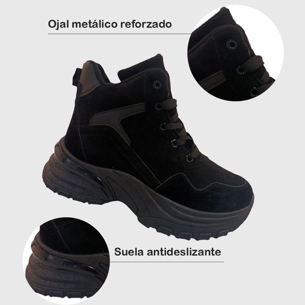 Zapatilla Orazia Negro Weide-5