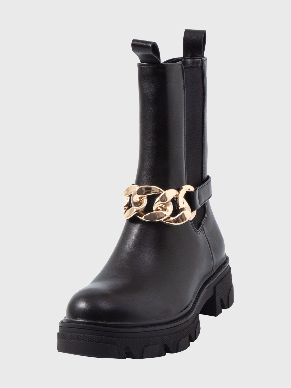 Botin Arisbeth Negro Weide-0