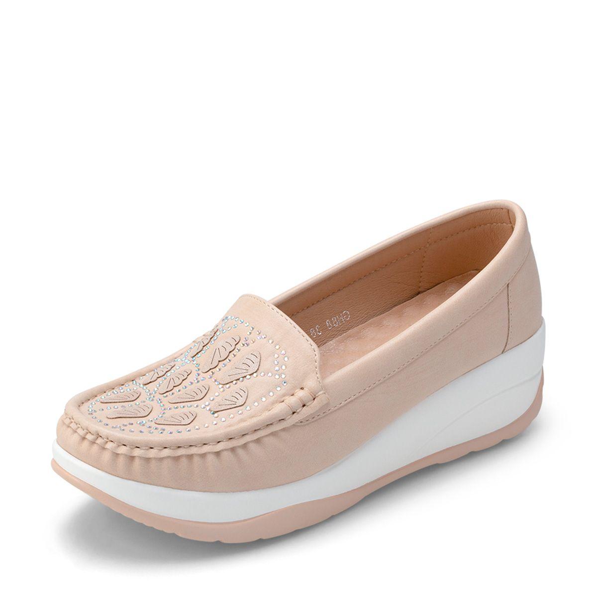 Mocasin Victoria Camel Weide-0