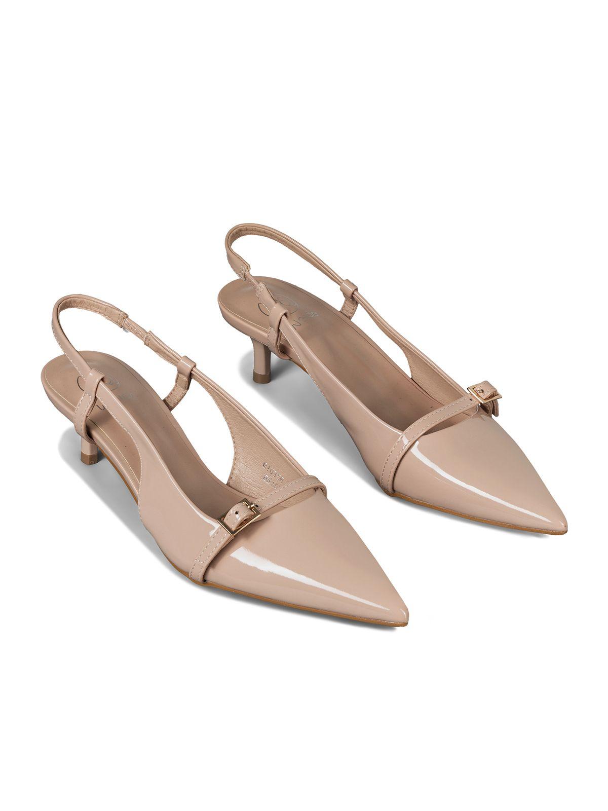 Zapatos Talón Abierto Formal En Punta Mujer Weide QIU356B-5