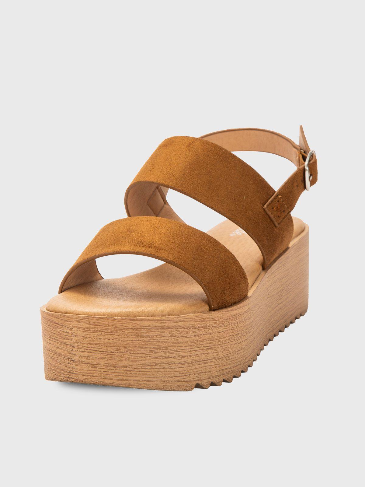 Sandalia Alexa Camel Weide-0