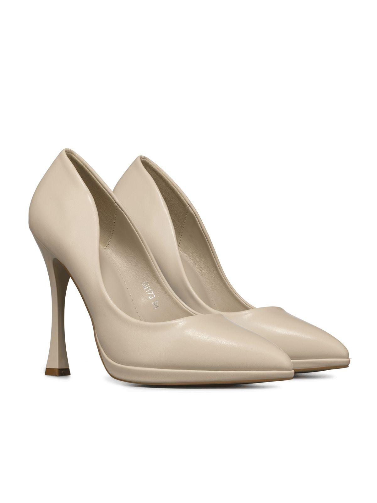 Zapato Taco Alto Elegante En Punta Mujer Weide GH173-4