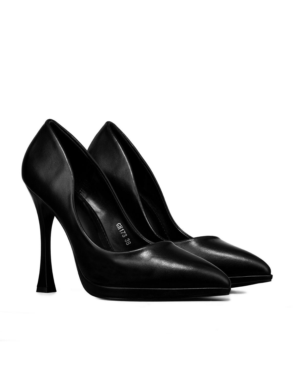 Zapato Taco Alto Elegante En Punta Mujer Weide GH173-4