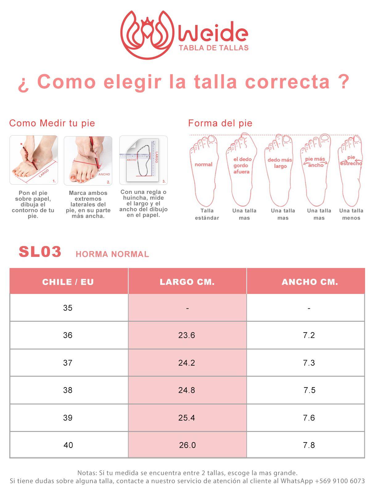 Zapatillas Negro Casual Mujer Weide SL03-3