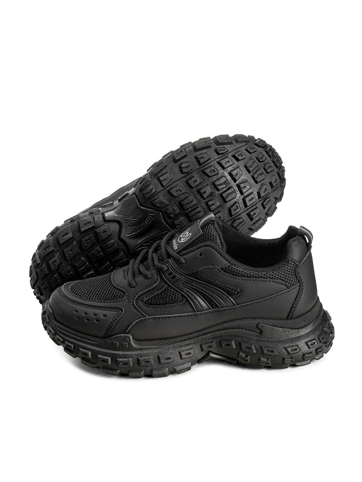 Zapatillas Negro Casual Mujer Weide SL03-9