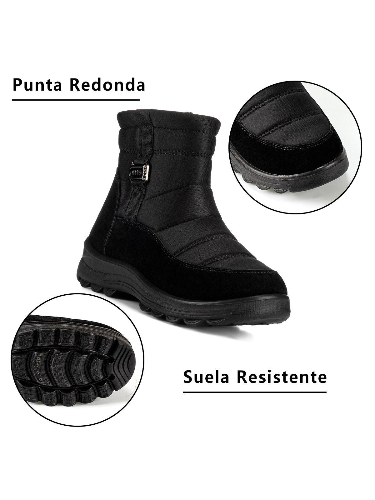 Botin Negro Casual Mujer Weide TFA192-6