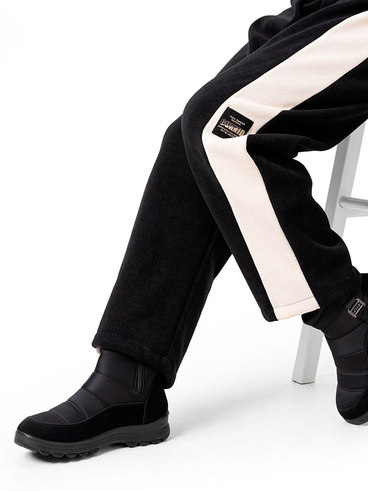 Botin Negro Casual Mujer Weide TFA192-1