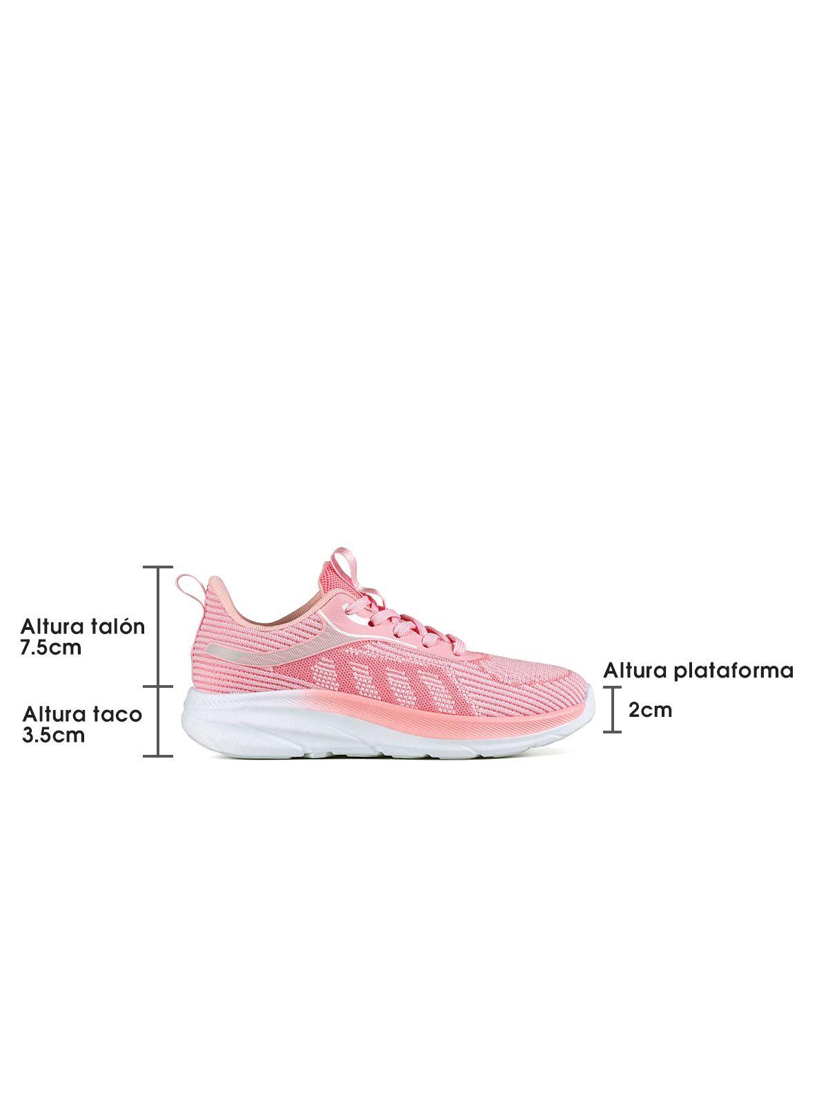 Zapatilla Deportiva Mujer Urbana Con Cordones Weide TFA207-3