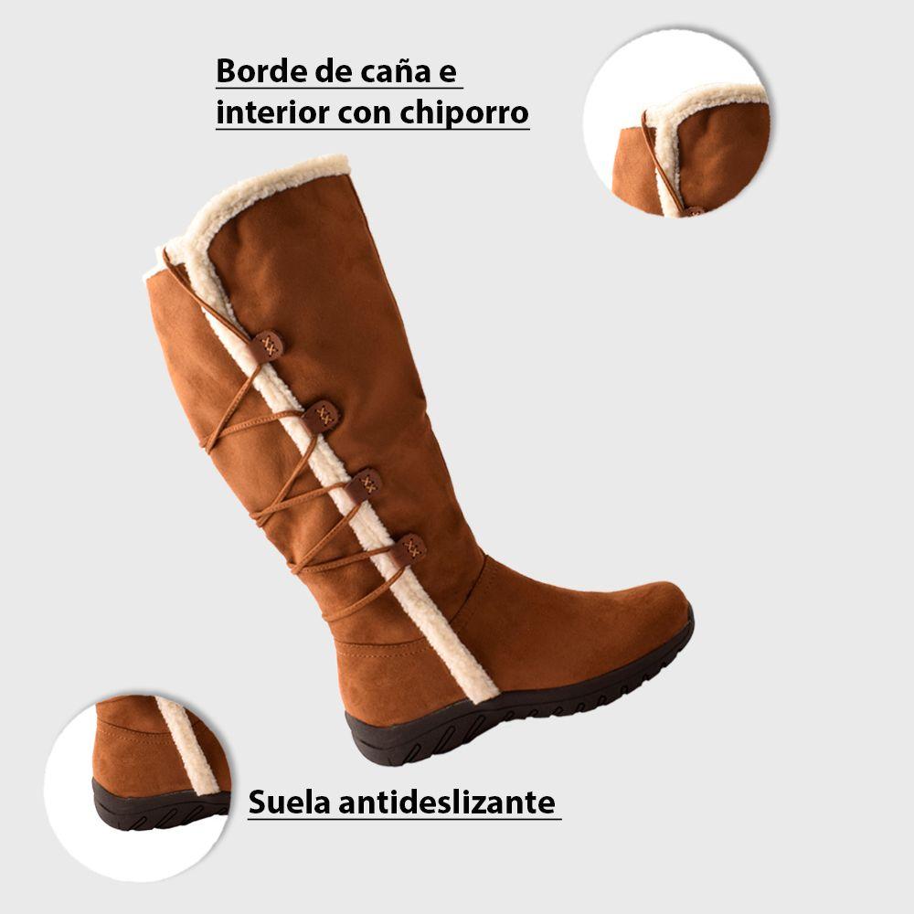 Bota Prue Camel Weide-5