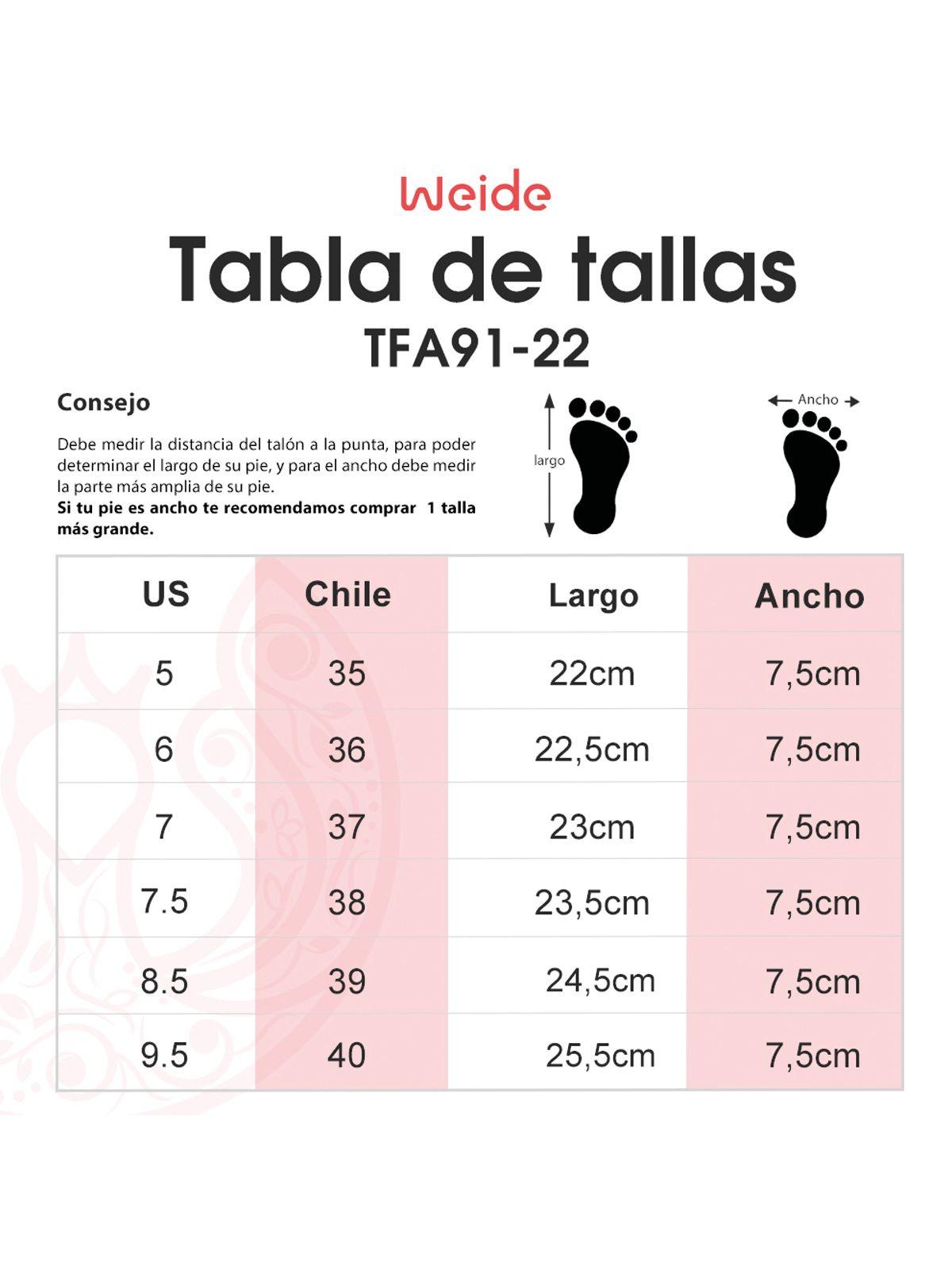 Zapatilla Hasna Negro Weide-3