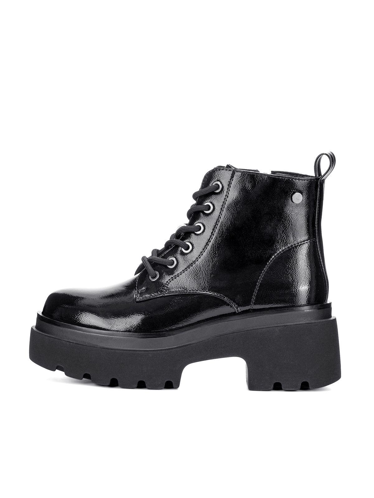 Botin Negro Casual Mujer Weide DH31B-3