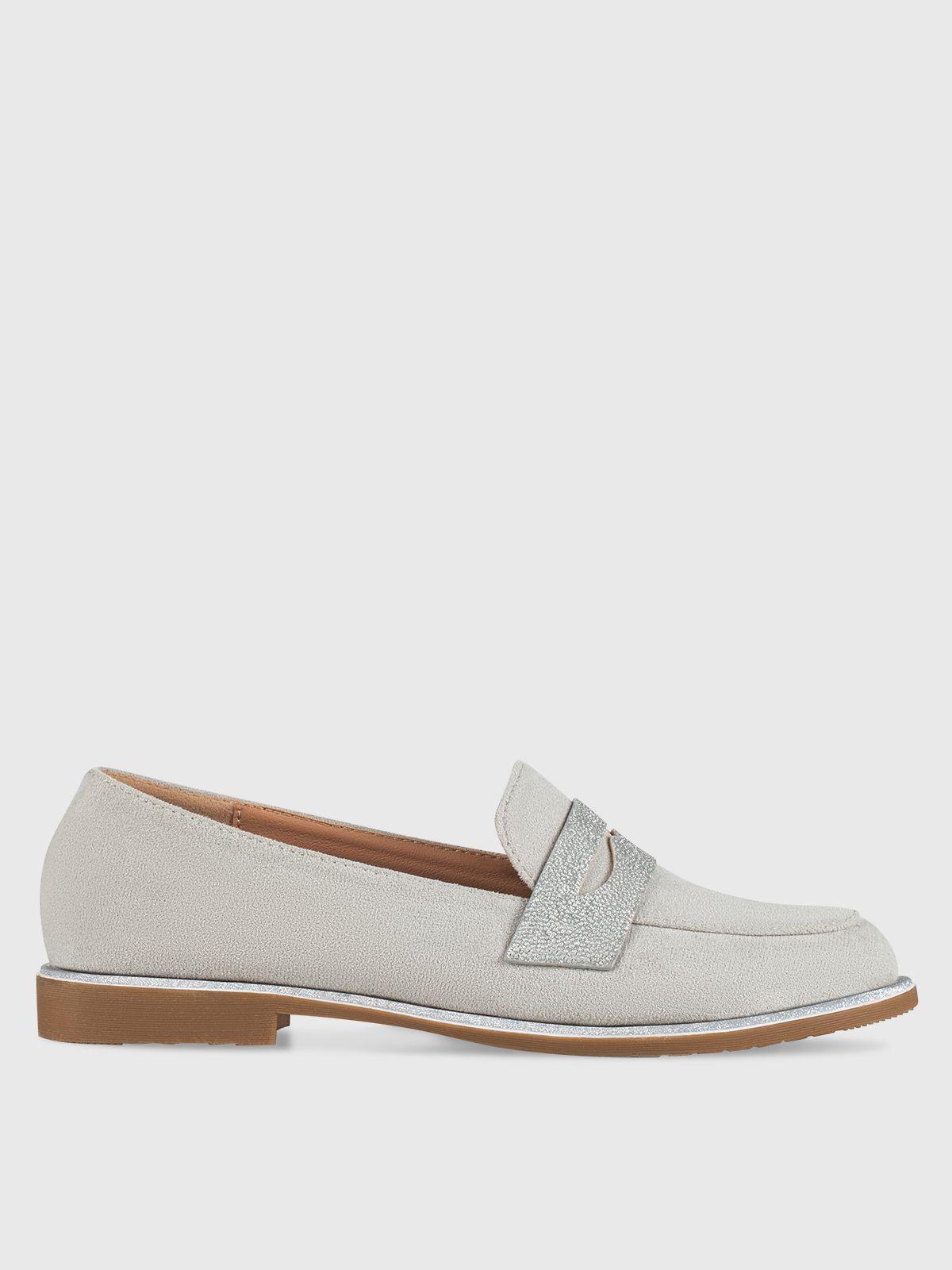 Mocasin Mujer Esther Gris Weide-1