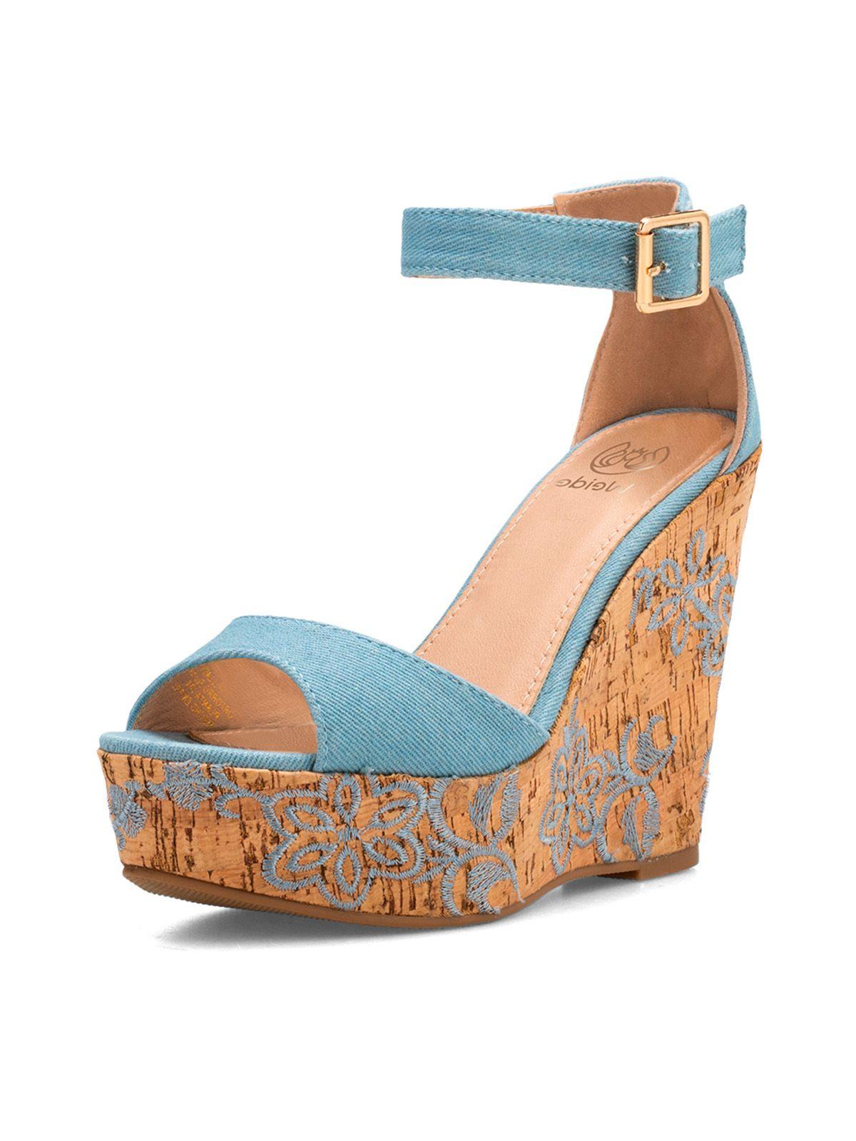 Sandalias Mujer Anastasia Azul Weide-0