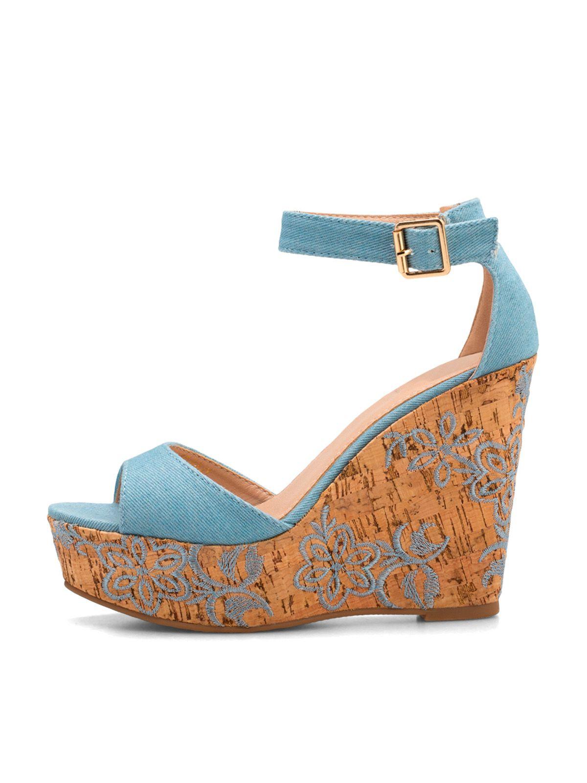 Sandalias Mujer Anastasia Azul Weide-1