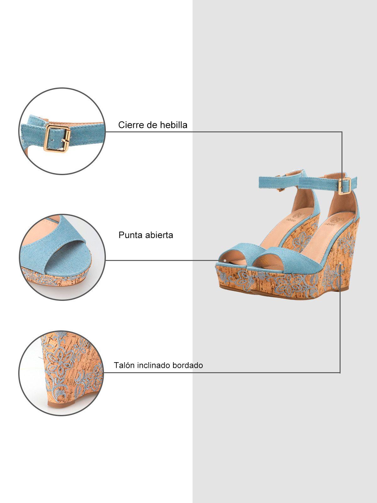 Sandalias Mujer Anastasia Azul Weide-4