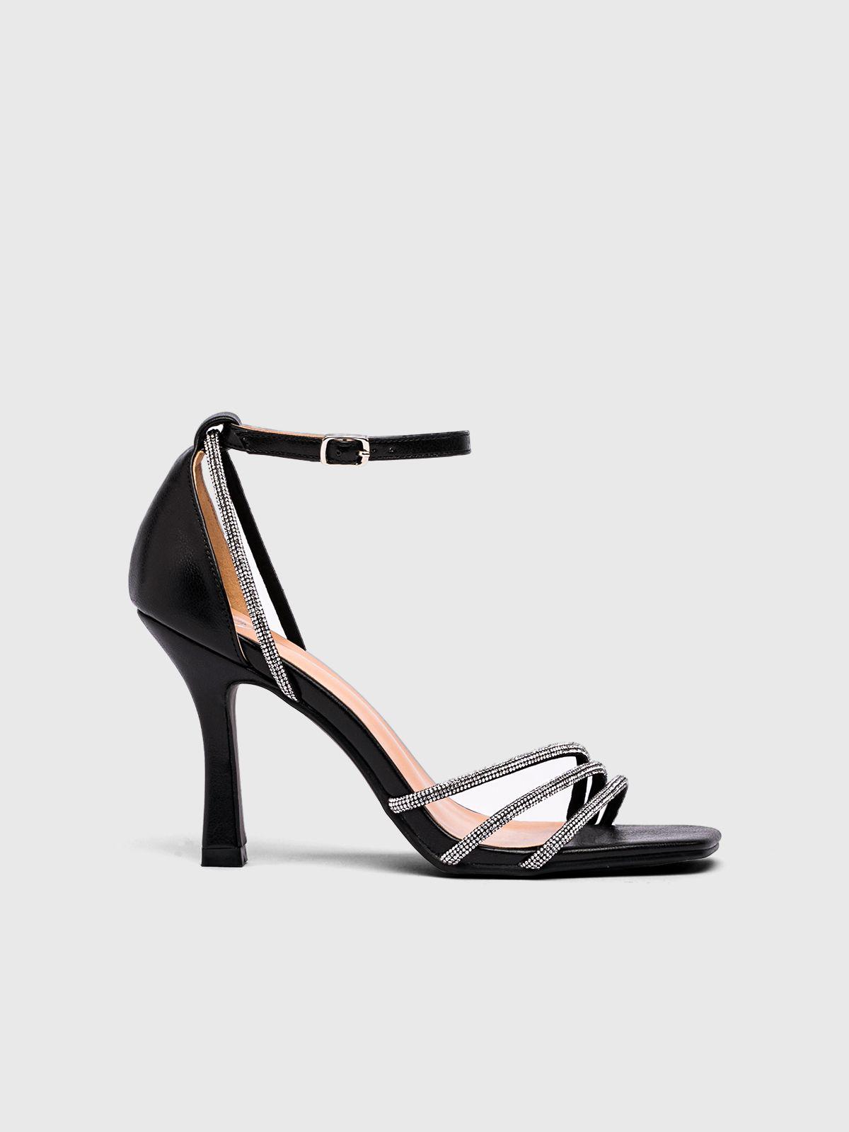 Sandalia Fiesta Mujer Marina Negro Weide-2