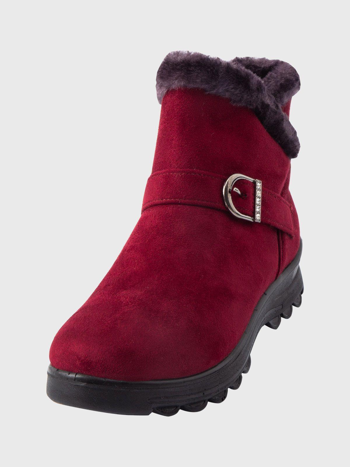 Botin Itziar Rojo Weide-0