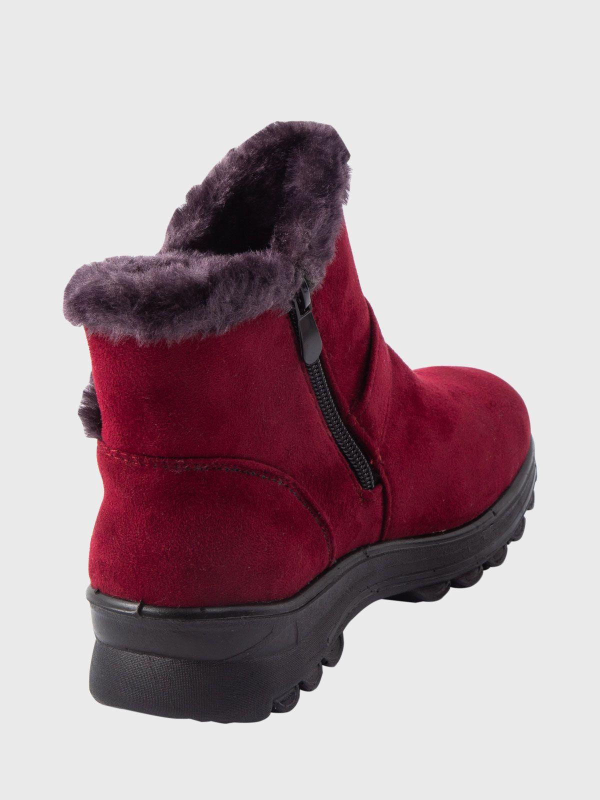 Botin Itziar Rojo Weide-2